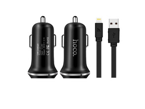 Caricabatteria da auto Z1   Cavo Lightning Hoco