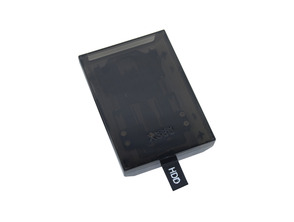 Hard Drive Case for Xbox 360 Slim (Clear Black)