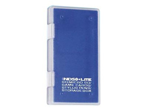 SD/MicroSD/Game Cards/Stylus Pen Storage Box Blue