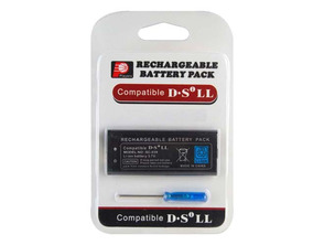 Rechargeable Battery Pack for Nintendo DSi XL + Screwdriver