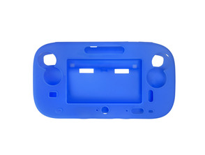 Acquista Guaina di silicona blu per Wii U gamepad Guaina di silicona blu per Wii U gamepad