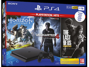 Acquista Playstation 4 console 1 TB   Uncharted 4   Orizzonte Zero Alba   The Last of Us Playstation 4 console 1 TB   Uncharted 4   Orizzonte Zero Alba   The Last of Us