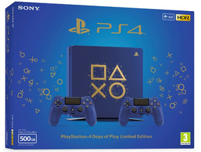 PS4 Slim 500GB + 2 Dualshock 4 giorni di gioco