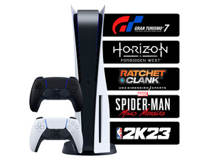 Acquista Consola Playstation 5 1TB + 2 Mandos + 5 Juegos Consola Playstation 5 1TB + 2 Mandos + 5 Juegos