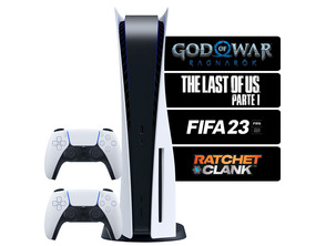 Acquista Consola Playstation 5 + 2 Mandos + 4 Juegos Consola Playstation 5 + 2 Mandos + 4 Juegos