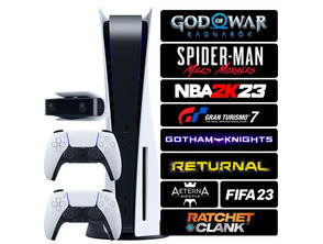 Acquista Consola Playstation 5 + 9 Juegos + Accesorios + Mando Consola Playstation 5 + 9 Juegos + Accesorios + Mando