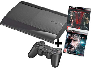 PS3 12GB + metallo ingranaggio solido v phantom pain + terra zero