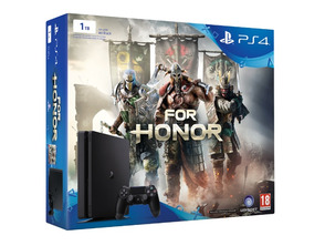 PS4 1 tb Slim Black + per console Honor