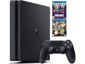 Acquista Consola PS4 Slim (500GB) Nero + Fornite Lote La Última Risa + Naruto SUNS Trilogia Consola PS4 Slim (500GB) Nero + Fornite Lote La Última Risa + Naruto SUNS Trilogia