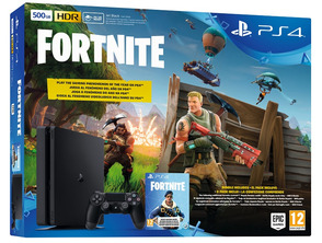 CONSOLA PS4 SLIM 1Tb + FORTNITE