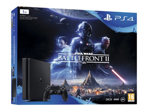 PS4 Slim 1TB + Star Wars Battlefront II console