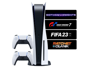 Acquista Consola PS5 + 2 Mandos Dualsense + 4 Juegos + Accesorios Consola PS5 + 2 Mandos Dualsense + 4 Juegos + Accesorios