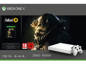 Acquista Consola Xbox One X 1 TB Robot Bianco + Fallout 76 Consola Xbox One X 1 TB Robot Bianco + Fallout 76