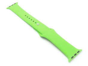 Acquista Sport Silicone Band for Apple Watch 42 mm Green Sport Silicone Band for Apple Watch 42 mm Green