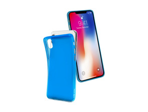 Cover Cool per iPhone X Light Blue