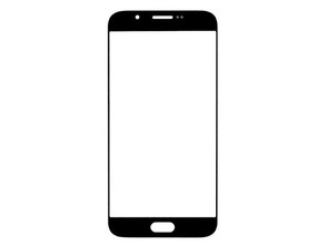 Front Glass for Samsung Galaxy A8 Black
