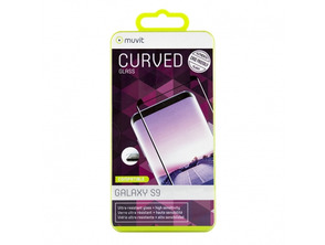 Acquista Vetro temperato 0,33 mm Curvo 3d Samsung Galaxy S9 Muvit Vetro temperato 0,33 mm Curvo 3d Samsung Galaxy S9 Muvit