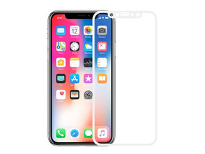 Vetro Temperato 3D iPhone X Bianco
