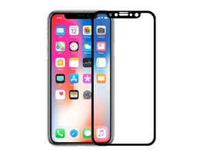 Vetro Temperato 3D iPhone X Nero