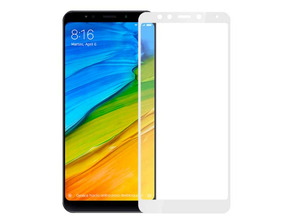 Acquista Vetro Temperato Curvo Totale 5D - Xiaomi Redmi 5 Plus Bianco Vetro Temperato Curvo Totale 5D - Xiaomi Redmi 5 Plus Bianco