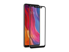 Vetro temperato Xiaomi Mi 8 con Telaio Nero