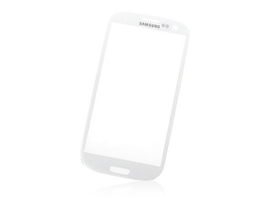 Front Cristal Samsung Galaxy S III Bianco