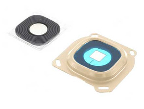 Rear Camera Lens Cover + Crystal Lens Samsung Galaxy A8 Oro