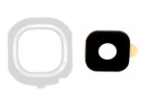 Coperchio Posteriore Fotocamera + Lente in Vetro Samsung Galaxy J5 (2016) Bianco