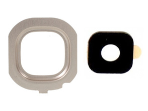 Coperchio Posteriore Fotocamera + Lente in Vetro Samsung Galaxy J5 (2016) Oro
