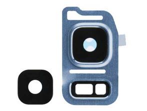 Rear Camera Lens Cover + Crystal Lens Samsung Galaxy Note 7 Nero / Verde