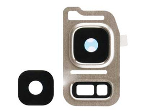 Rear Camera Lens Cover + Crystal Lens Samsung Galaxy Note 7 Oro