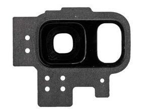 Coperchio Posteriore Fotocamera + Lente Cristal Samsung Galaxy S9 Nero