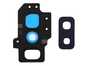Coperchio Posteriore Fotocamera + Lente Samsung Galaxy S9 Plus Nero