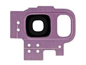 Coperchio Posteriore Fotocamera + Lente Cristal Samsung Galaxy S9 Porpora