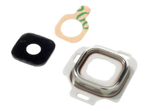 Rear Camera Lens Ring Cover Samsung Galaxy J3 (2016) J320 - Gray
