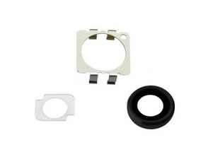 Acquista Rear Camera Lens Cover with LED Difussor for iPhone 6 Plus Black Rear Camera Lens Cover with LED Difussor for iPhone 6 Plus Black