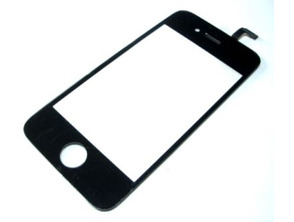 Repuesto Cristal con Digitalizador y Marco iPhone 4 Negro