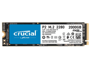 Acquista Disco Duro SSD Cruciale 2TB P2 PCIE M. 2 2280SS Disco Duro SSD Cruciale 2TB P2 PCIE M. 2 2280SS