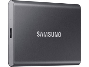 Disco Externo SSD Samsung Portable T7 1TB USB portatile Gris