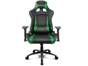 Deriva sedia di gioco dr150 nero/verde