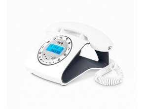 Acquista Telephone Retro Elegance SPC 3606N White/Black Telephone Retro Elegance SPC 3606N White/Black