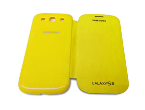 Flip Cover Samsung Galaxy S3 Giallo