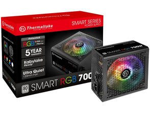 Acquista Fuente de alimentación Thermaltake Smart RGB ATX 700W Fuente de alimentación Thermaltake Smart RGB ATX 700W