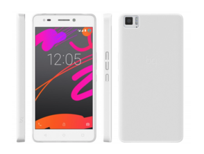 Caso Aquaris M5.5 Candy trasparente