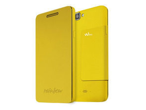 Acquista Flip Cover Wiko Rainbow Giallo Flip Cover Wiko Rainbow Giallo