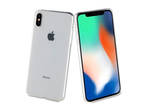 Coperchio in Cristallo Morbido iPhone XS Max Ultra Sottile trasparente Muvit