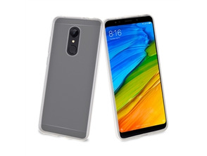 Custodia in cristallo morbido trasparente Xiaomi Redmi 5 Plus Muvit