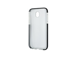 Case Crystal Soft Bump Trasparente Nero Samsung Galaxy J5 2017 Muvit Pro