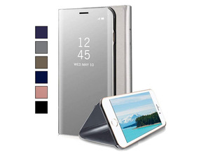 Custodia a specchio tipo libro per iPhone 7/8 Argento