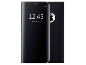 Custodia a specchio tipo libro per iPhone 7/8 Plus Nero